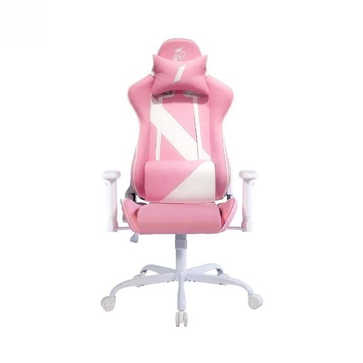 Геймерське крісло 1stPlayer S02 Pink-White