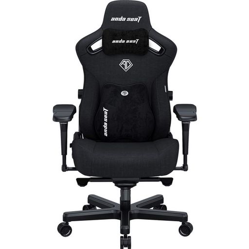 Крісло ігрове Anda Seat Kaiser 3 Pro Size XL Black Fabric (AD12YDC-XL-01-B-CF-B02)