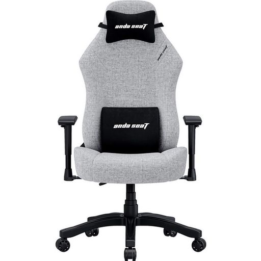 Кресло игровое Anda Seat Luna Size L Grey Fabric (AD18-44-G-F)