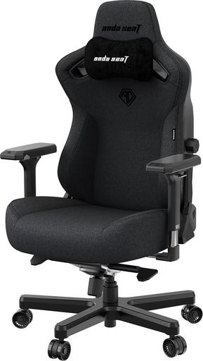 Кресло для геймеров Anda Seat Kaiser 3 Size XL Dark Gray Linen Fabric (AD12YDC-XL-01-GB-CF)