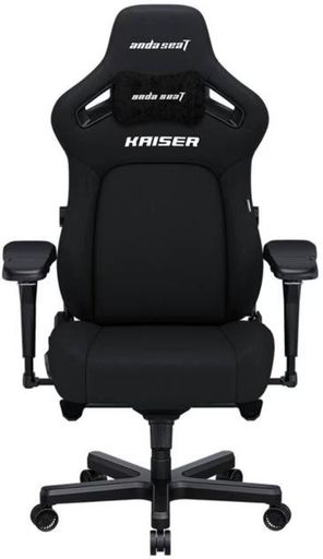 Геймерське крісло Anda Seat Kaiser 4 Size L Black Linen Fabric (AD12YDDC-L-20-B-CF)
