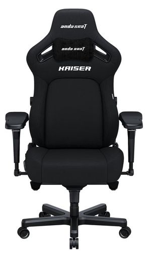 Геймерское кресло Anda Seat Kaiser 4 Size XL Black Linen Fabric (AD12YDDC-XLL-20-B-CF)