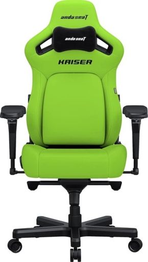 Геймерське крісло Anda Seat Kaiser 4 Bright Green PVC Size XL (AD12YDDC-XLL-20-C-PV/C-01)