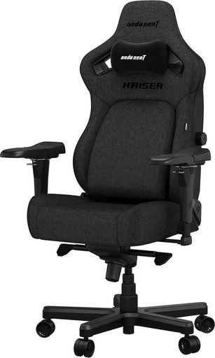 Кресло для геймеров Anda Seat Kaiser 4 Size XL Dark Gray Linen Fabric (AD12YDDC-XLL-20-GB-CF)