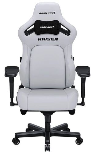 Геймерское кресло Anda Seat Kaiser 4 Size XL White Premium PVC (AD12YDDC-XLL-20-W-PV/C)