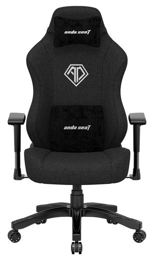 Крісло ігрове Anda Seat Phantom 3 Black Fabric Size L (AD18Y-06-B-F)