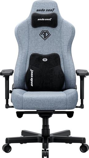 Геймерское кресло Anda Seat Kaiser 3E XL Gray Blue Fabric (AD23YC-XL-09-T-CF-T01)