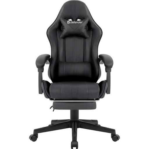 Геймерське крісло Defender Azure Black (64476)