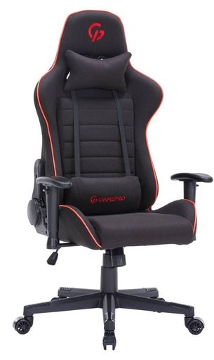 Геймерське крісло GamePro GC575FB Size L Fabric Black&Red