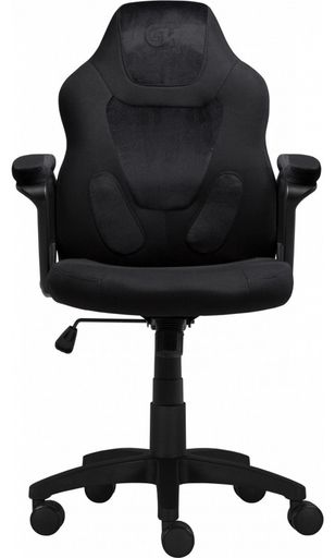 Геймерское детское кресло GT Racer X-1414 Fabric Black/Black Suede (Kids)