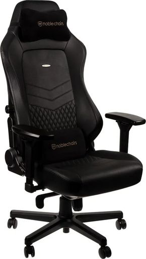 Геймерське крісло Noblechairs Hero Series Real Leather Black (NBL-HRO-RL-BLA)