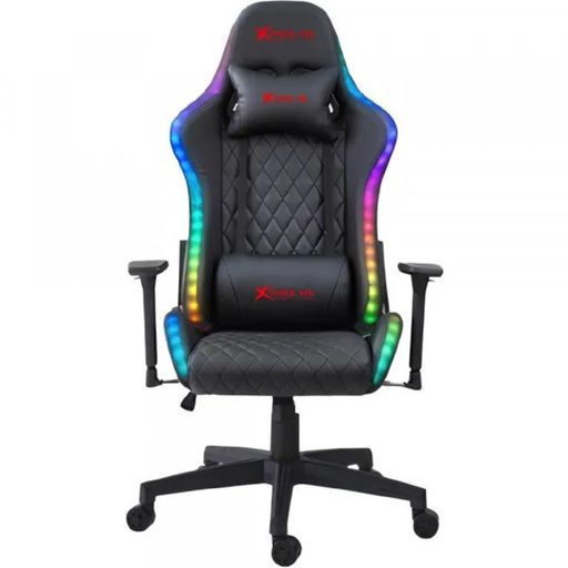 Геймерское кресло XTRIKE ME Advanced Gaming Chair GC-907 RGB Black/Red (GC-907)