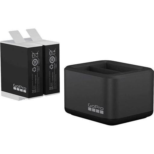 Подвійний зарядний пристрій GoPro Dual Battery Charger + Акумулятор Enduro 2 шт для HERO11/10/9