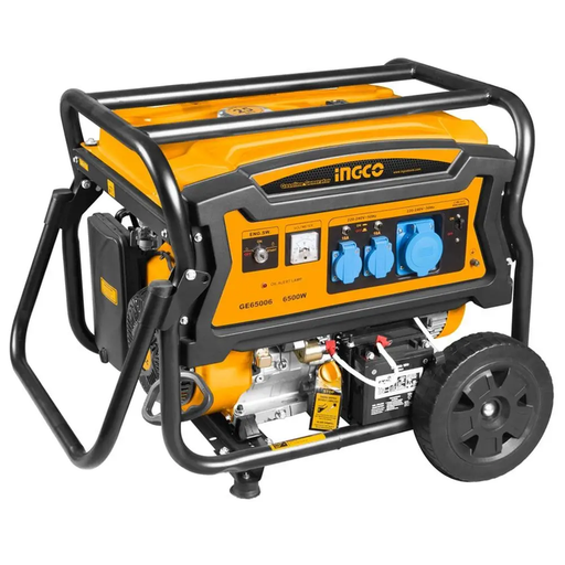 Бензиновий генератор Ingco GE65006, 6.5/5.0 кВт