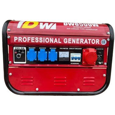 Бензиновий генератор 3-фазний Professional DW 8500 W 220/380