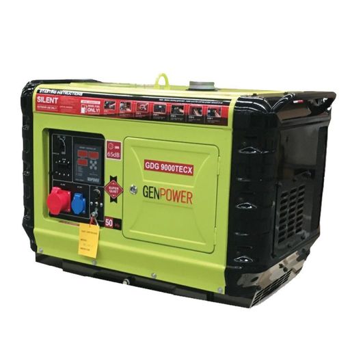 Генератор GenPower Generator GDG 9000 TECX (Трифазний з додатковим зашумленням 7кВт)