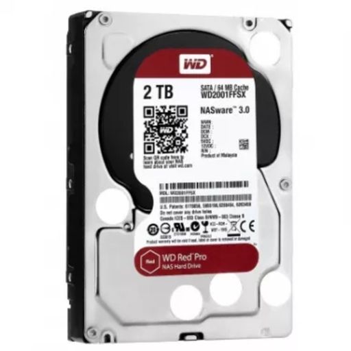 Внутрішній накопичувач HDD SATA 2.0TB WD Red Pro NAS 7200rpm 64MB (WD2002FFSX)