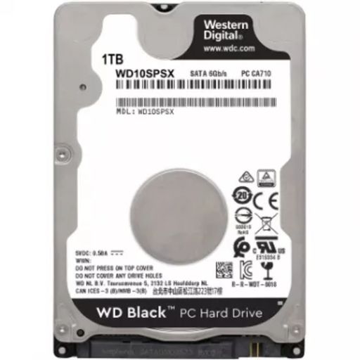 Внутрішній жорсткий диск для ноутбука 2.5" 1TB WD (WD10SPSX)