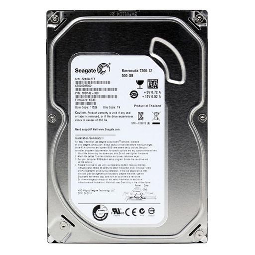 Жорсткий диск Seagate 3.5" 500GB (ST500DM002)