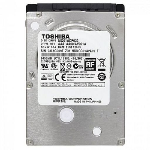 Жорсткий диск Toshiba 2.5" 320GB (MQ01ACF032)