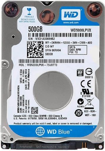 Жорсткий диск WD 2.5" 500GB (WD5000LPVX)