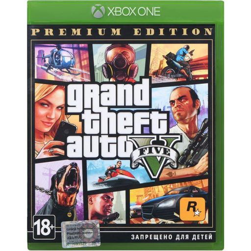 Гра для Xbox One Grand Theft Auto V Premium Online Edition (5026555360005)