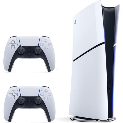 Стационарная игровая приставка Sony PlayStation 5 Slim Digital Edition 825GB White (1000040658) + DualSense Wireless Controller Europe