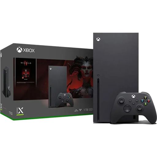 Стационарная игровая приставка Microsoft Xbox Series X 1 TB Diablo IV Bundle (RRT-00035)
