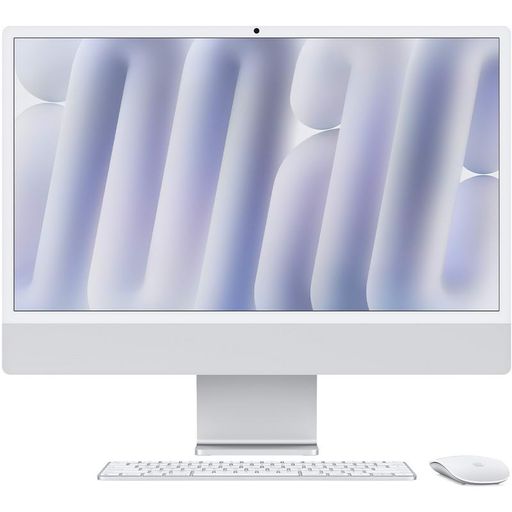 Apple iMac 24" 2024 M4 10CPU/10GPU/16GB/256GB Silver (MWUU3)