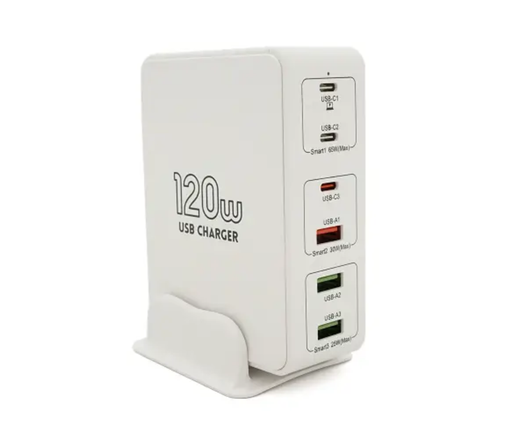 Зарядна станція Voltronic V-818H 120 Вт White (V-818HW)