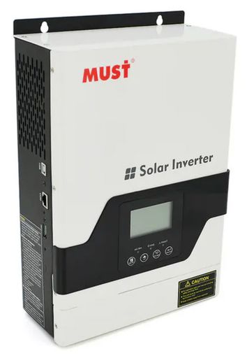 Гібридний інвертор Must PV18-1012VPM II, 1000W, 12V, ток заряду 10/20A, 160-275V, MPPT (45А, 105 Vdc)