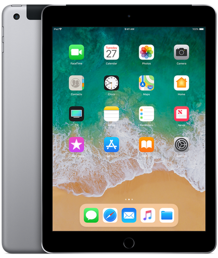 Вживаний Apple iPad Wi-Fi + LTE 32GB Space Gray (MP242) 2017