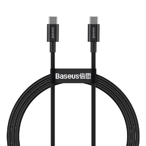 Кабель Baseus Superior Series Fast Charging Type-C to Type-C PD 100W (1m) (black) (CATYS-B01)