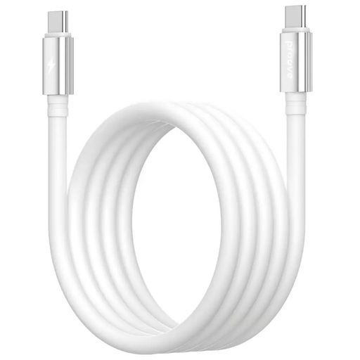 Кабель Proove Magneto Type-C to Type-C 60W (1m) (white) (CCMA60002202)