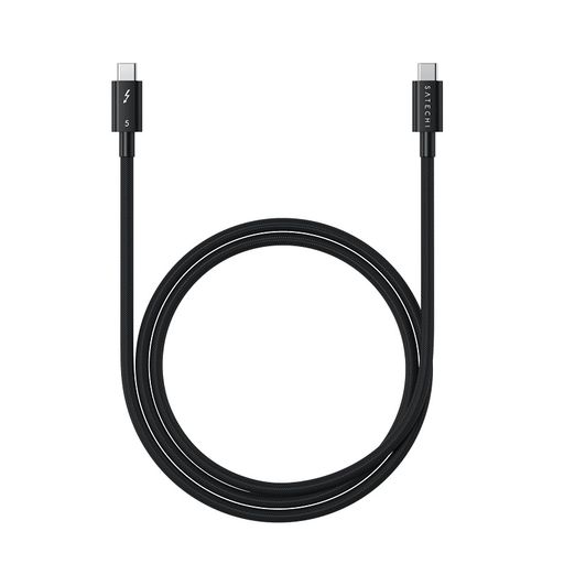 Кабель Satechi Thunderbolt 5 Pro 240W Cable Black (1 m) (ST-YTB5100K)