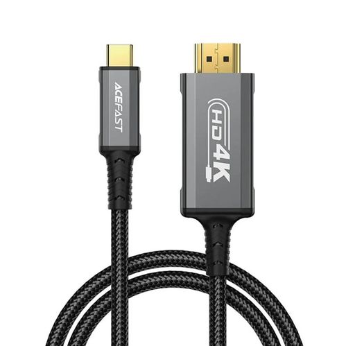 Кабель ACEFAST C1-10 USB-C to HDTV aluminum alloy connectors HD video cable Black