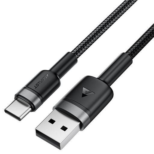 Кабель Acefast C22-04 USB to USB-C 1.2m - black