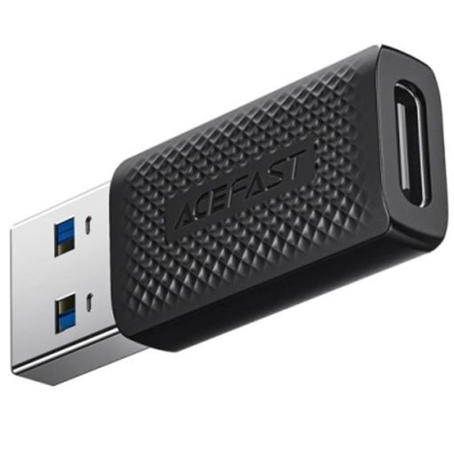 Перехідник 3.0 Acefast J2 Type-C to USB (black)