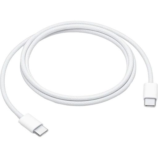 Кабель Apple USB-C to USB-C Woven Cable 60W 1m White (MQKJ3)