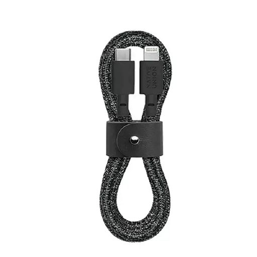 Кабель Native Union Belt Cable USB-C to Lightning Cosmos Black (1.2 m) (BELT-KV-CL-CS-BK-2)