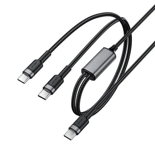 Кабель Acefast C22-02 Charging Data Cable USB-C to 2xUSB-C 100W 1.2m