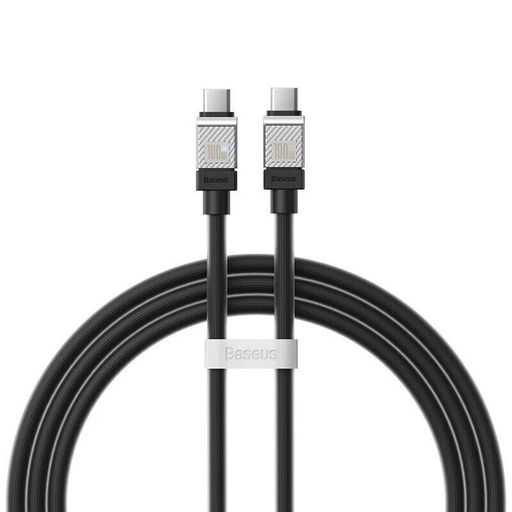 Кабель Baseus CoolPlay Series Fast Charging Cable Type-C to Type-C 100W 1m Black (CAKW000201)