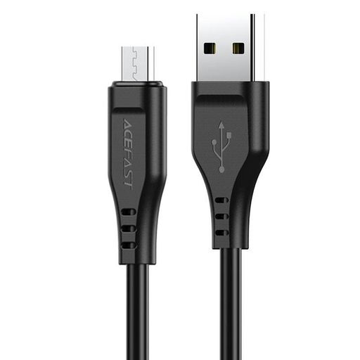 Кабель Acefast C3-09 USB-A to Micro-USB 1.2m Black (AFC3-09B)