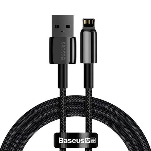 Кабель Baseus Tungsten Gold Fast Charging Lightning 2.4A (1m)