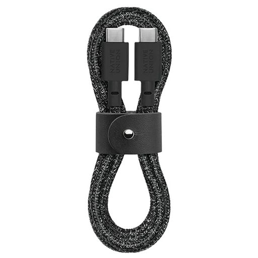 Кабель Native Union Belt XL Cable USB-C to USB-C Cosmos Black (3 m) (BELT-XL-C-COS-3-NP)