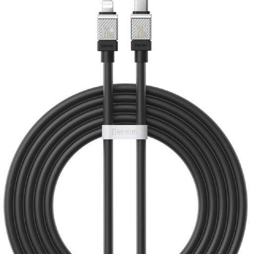 Кабель Baseus CoolPlay Series Fast Charging Type-C to Lightning 20W (1m) Black (CAKW000001)