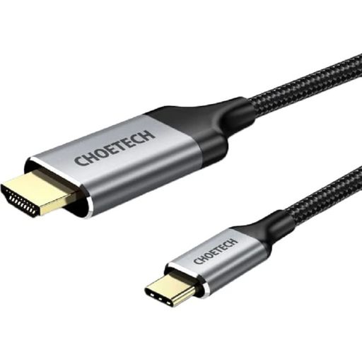 Кабель мультимедийный Choetech USB-C to HDMI 1.8m 4K 60Hz (CH0021-BK)