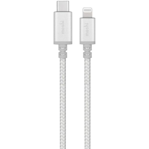 Кабель Moshi Integra Cable USB-C to Lightning Jet Silver (1.2 m) (99MO084105)