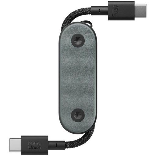 Кабель Native Union Pocket Cable USB-C to USB-C Slate Green (POCK-C-GRN-NP)