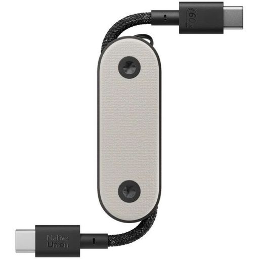 Кабель Native Union Pocket Cable USB-C to USB-C Sandstone (POCK-C-SAN-NP)